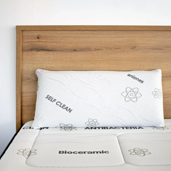 Almofada Self Clean combina tecnologia bio cerâmica com turmalina e fios de prata para um descanso mais saudável